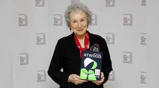 'Emotional' author Margaret Atwood honoured at Windsor Castle