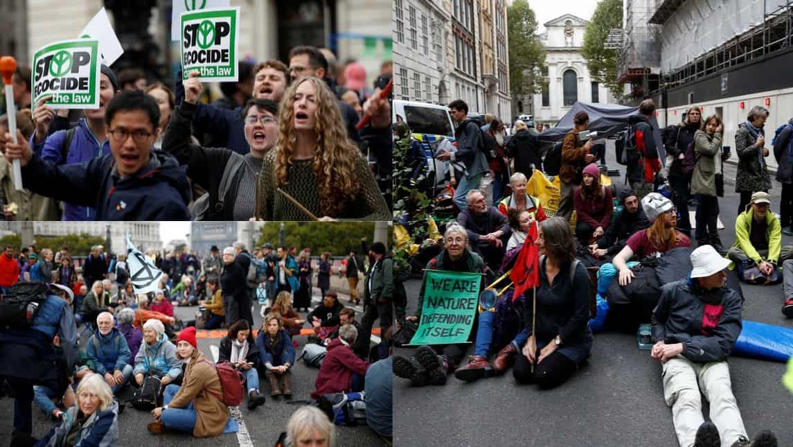Simulataneous protest to conserve energy
