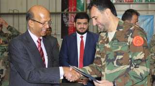 India hands over 2 more Mi-24V helicopters to Afghanistan, extends scholarships to children of martyrs