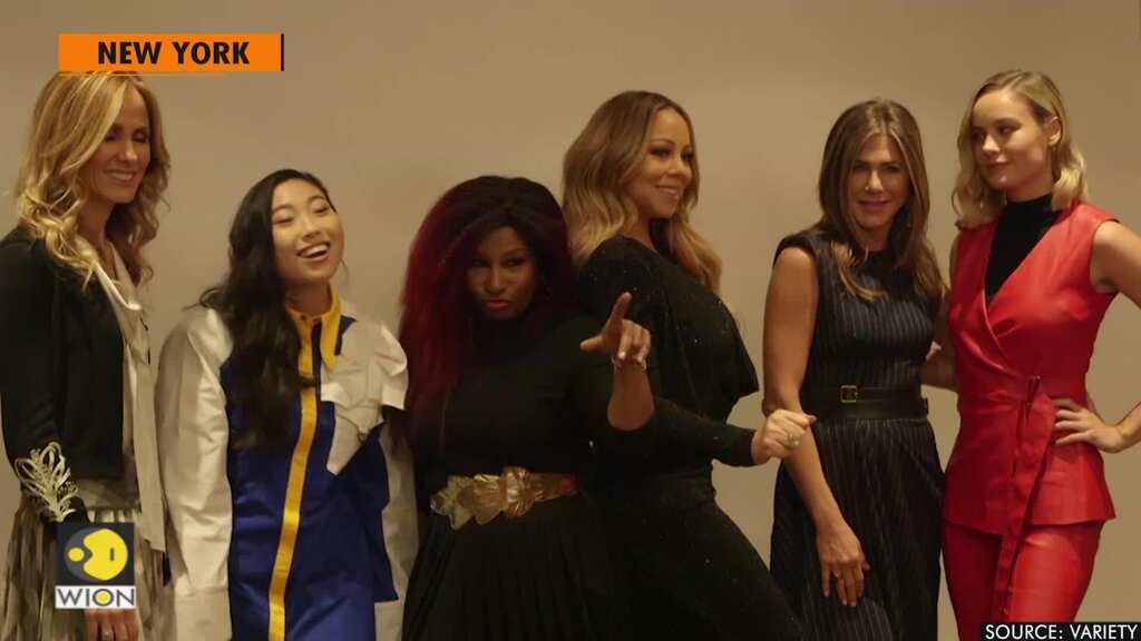 Jennifer Aniston, Mariah Carey honored at women's event