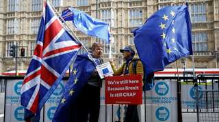 Northern Ireland's Democratic Unionist Party oppose United Kingdom government's Brexit plan