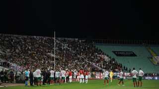 Bulgarian police detain six over racist chants at England game