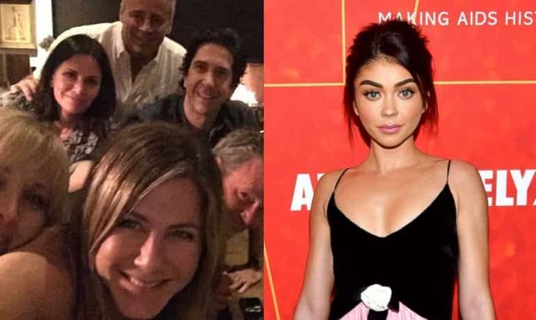 Sarah Hyland honours 'Friends' star Jennifer Aniston for joining Instagram Sarah Hyland honours 'Friends' star Jennifer Aniston for joining Instagram