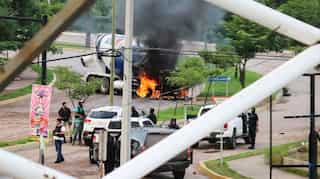 Fierce gun battles as El Chapo's son arrested in Mexico
