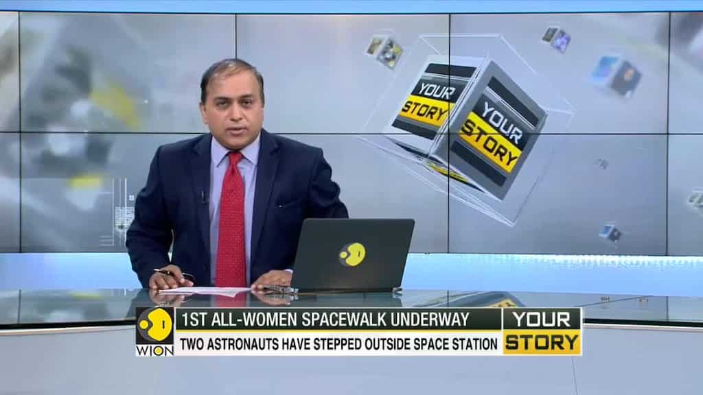 NASA’s first all-female spacewalk makes history