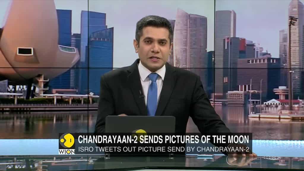 ISRO tweets out picture send by Chandrayaan-2