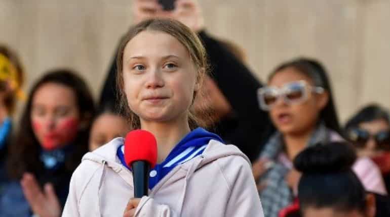 Greta Thunberg brings her climate protest to Canada's oil patch Greta Thunberg brings her climate protest to Canada's oil patch
