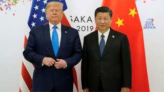 Trump says 'phase 1' China trade pact on track for November