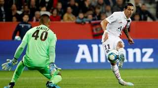 Di Maria sends PSG five points clear as Nice see red
