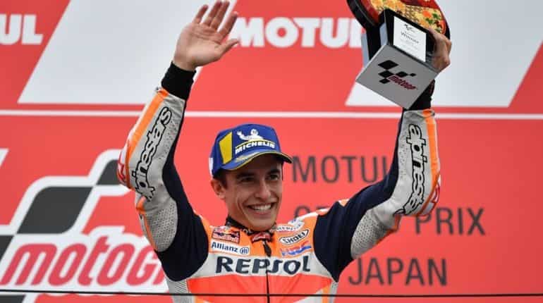 Marc Marquez wins Japan Moto Grand Prix
