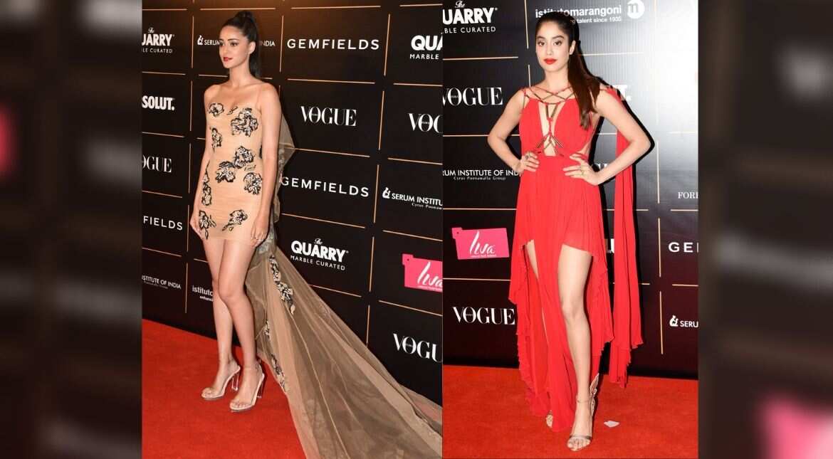 Ananya Panday and Janhvi Kapoor