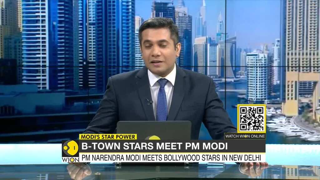 PM Modi meets Bollywood celebrities