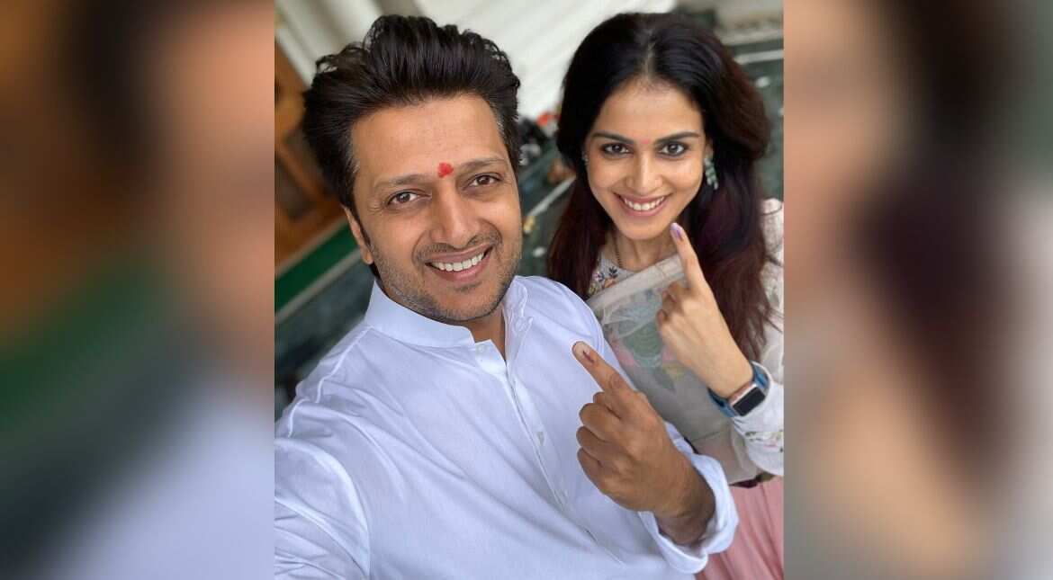Ritesh Deshmukh and Genelia D'Souza