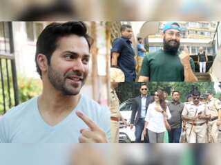 Maharashtra Assembly elections 2019: Bollywood stars step out to cast their vote, see pics