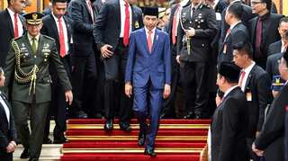 Indonesia president says no plan to drop controversial anti-graft bill