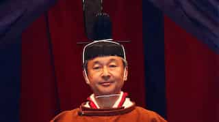 Japanese emperor publicly proclaims his enthronement in centuries-old ceremony