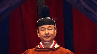 Japanese emperor publicly proclaims his enthronement in centuries-old ceremony