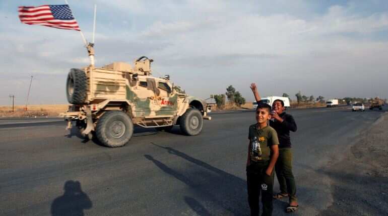 US forces withdrawing from Syria have no approval to stay: Iraq US forces withdrawing from Syria have no approval to stay: Iraq
