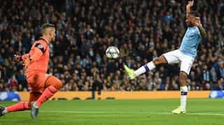 Raheem Sterling blasts 11-minute treble as Manchester City run riot