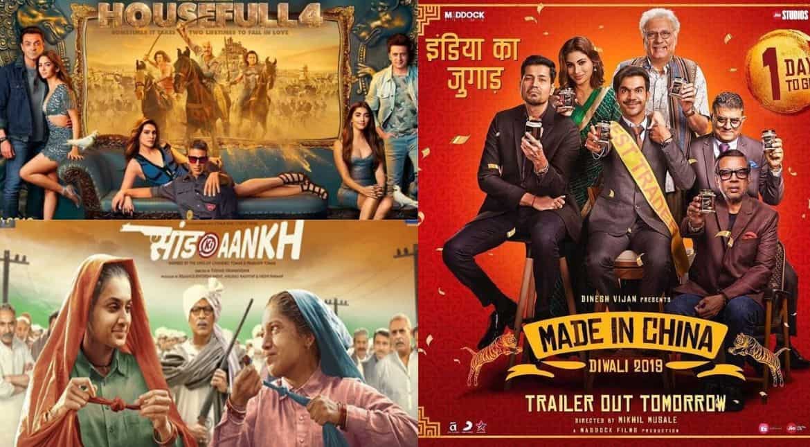Housefull 4, Made In China and Saandh Ki Aankh (2019)