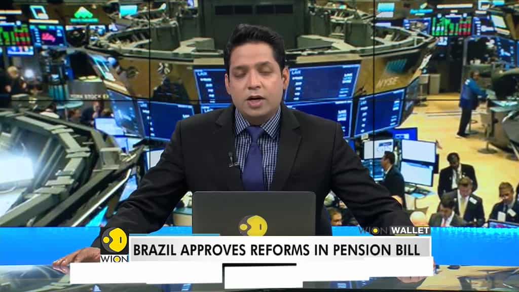 Brazil Stocks hit record ahead of pension bill vote