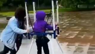 Brazilian mum wins hearts by helping son with cerebral palsy skate for the very first time