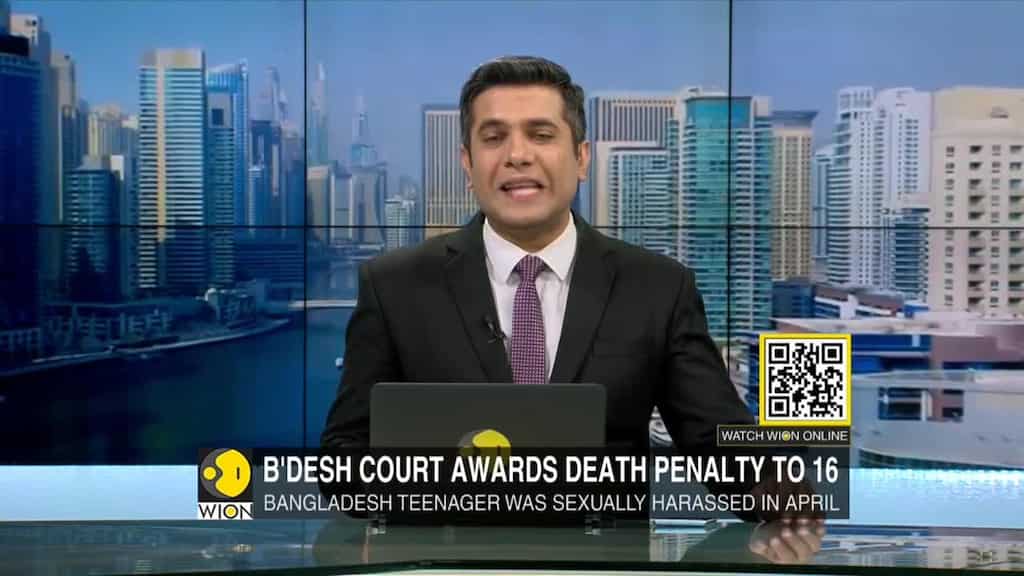 Bangladesh sentences 16 to death for killing teenager in harassment case