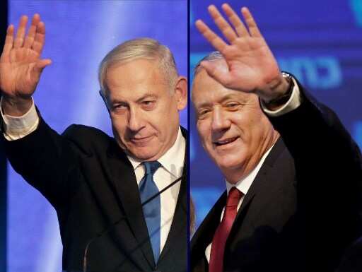 Gantz meets Netanyahu as deadlock continues post elections