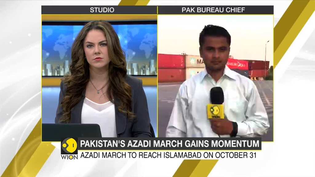 Azadi March Sets Out From Karachi To Islamabad