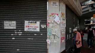 Hong Kong shops shutter as months of protest darken economic gloom