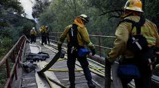 Southern California firefighters brace for resurgence of extreme winds