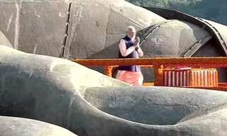 PM Modi pays floral tribute to Sardar Vallabhbhai Patel at Statue of Unity