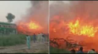 At least 65 killed as train catches fire in Pakistan, several injured