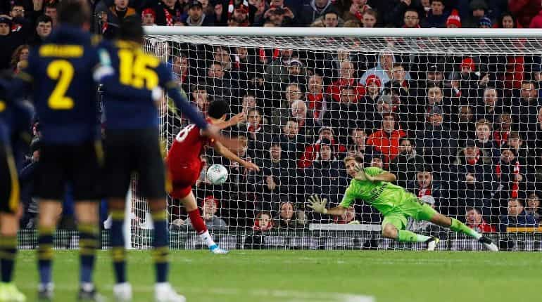 League Cup: Liverpool edge Arsenal on penalties after 10-goal thriller League Cup: Liverpool edge Arsenal on penalties after 10-goal thriller