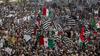 Islamabad: Another round of protests begin as part of 'Azadi March', asking for the resignation of Imran Khan