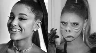 Ariana Grande's 'The Twilight Zone' inspired Halloween look will freak you out