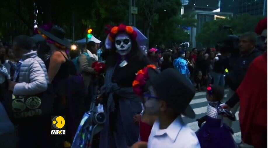 Day of the Dead parades across Mexico