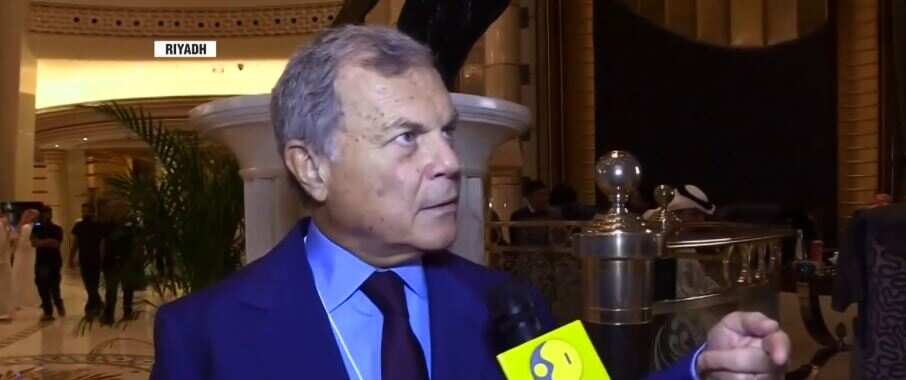 WION speaks to advertising Mogul Sorrell