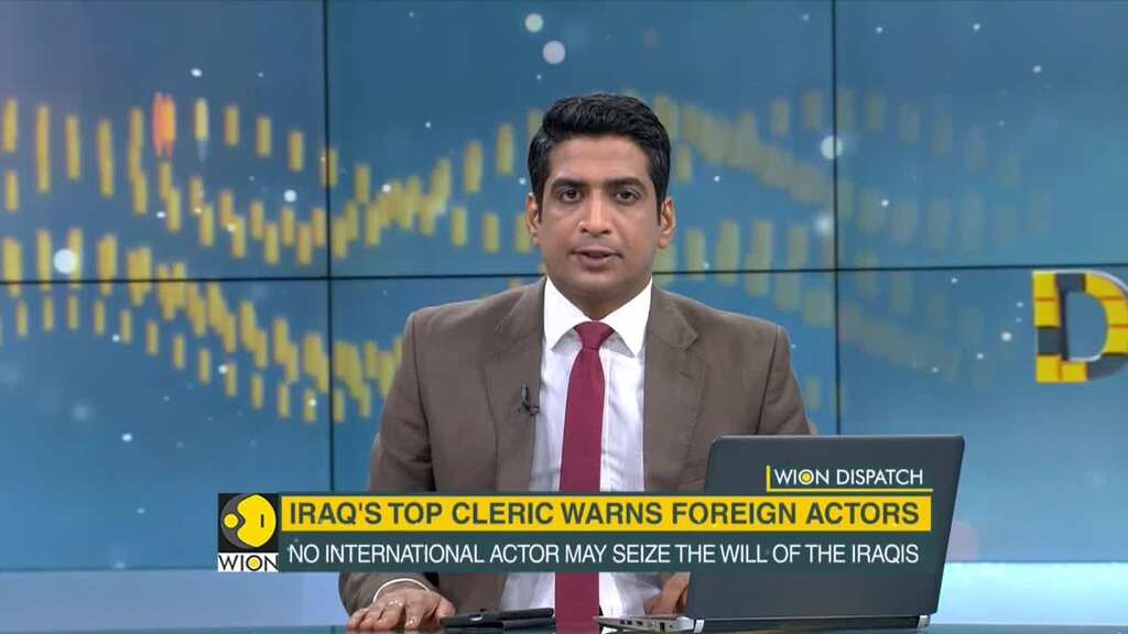 Iraq's top cleric warns foreign actors over inciting anti-government protest