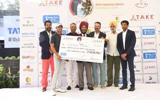 Jeev Milkha Singh Invitational: Ajeetesh Sandhu delights with spectacular comeback, pips Rashid Khan amid high drama