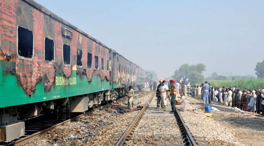 Pakistan train fire: Government blames the passengers