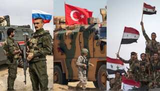 Turkey-Russia begin joint patrolling across Northern Syria