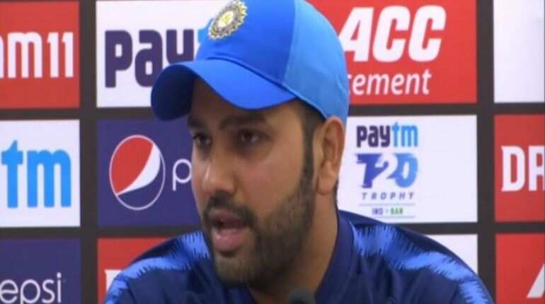 Want to focus on setting targets and defending them, says Rohit Sharma Want to focus on setting targets and defending them, says Rohit Sharma