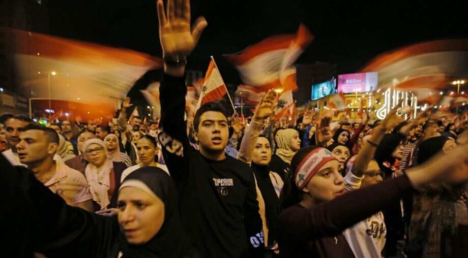 Lebanese keep protest alive in northern city of Tripoli Lebanese keep protest alive in northern city of Tripoli
