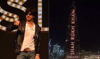 As a gesture of respect, Burj Khalifa lit up with Shah Rukh Khan's name on his 54th birthday
