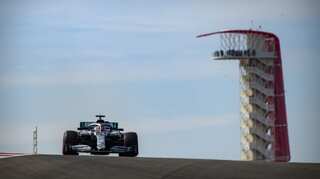 Valtteri Bottas takes US pole, Lewis Hamilton starts fifth