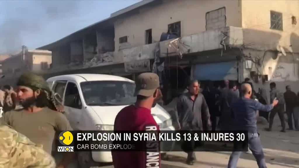 Explosion in Syria Kills 13 & Injures 30