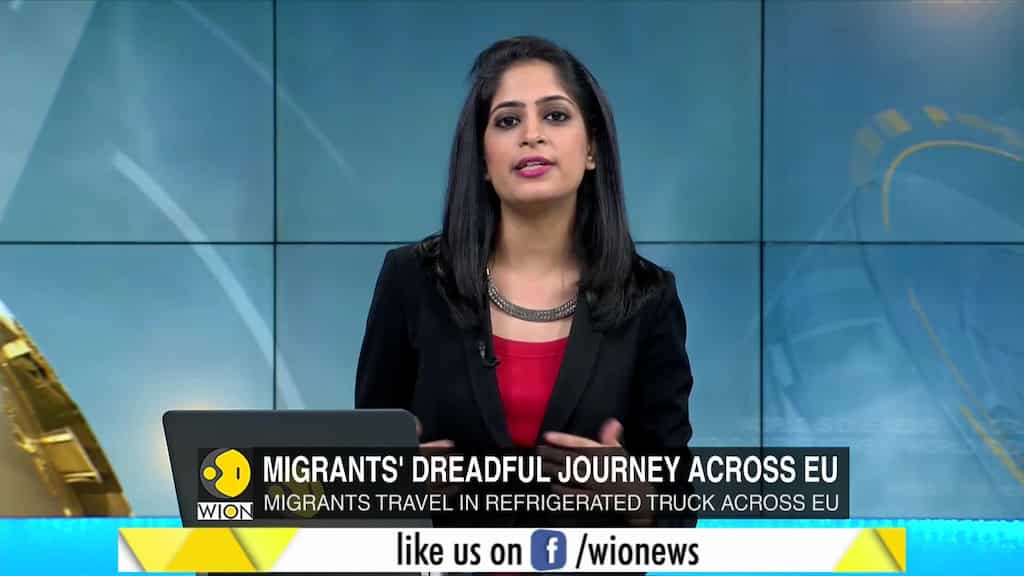 Migrant risk their lives to enter EU