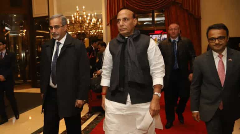 Rajnath Singh arrives in Moscow for three-day visit to boost defence ties with Russia Rajnath Singh arrives in Moscow for three-day visit to boost defence ties with Russia