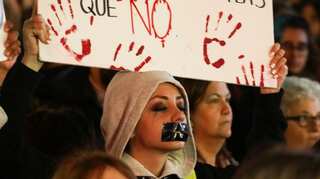 'It's not abuse, it's rape': protesters denounce Spanish assault ruling